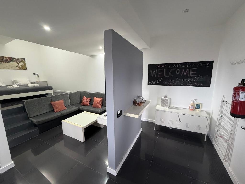 King Studio — zona de estar e dormir